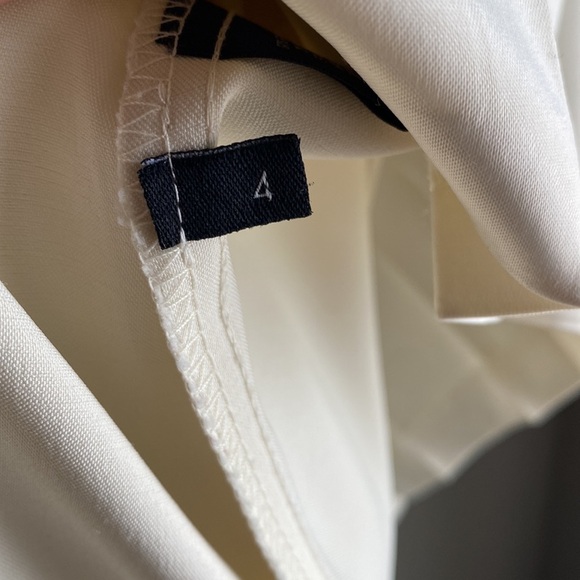 Vintage Cream Mini Skirt - Picture 4 of 5